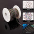 5M Stainless Steel Figaro Chains Multi-color Unwelded Chain DIY Chain Jewelry Set Making Kit for Jewelry Necklace Bracelet Earring Making...