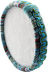1Pc National Style Beading Mat Board Bead Decorated with Embroidered Edge for Beads Organizer, Blue...