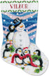 Design Works Crafts Dressing Frosty Counted Cross Stitch Stocking Kit, by The Yard...
