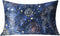 MANSPHIL Navy Blue Galaxy Mulberry Silk Pillowcase Queen Size, Print Pattern, 22 Momme 100% Silk Pillow Cases Cover Zipper Closure, 20" x 30"...
