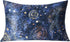 MANSPHIL Navy Blue Galaxy Mulberry Silk Pillowcase Queen Size, Print Pattern, 22 Momme 100% Silk Pillow Cases Cover Zipper Closure, 20" x 30"...