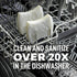 Scotch-Brite Greener Clean Non-Scratch Kitchen Sponges, 6 Scrub Sponges, Durable Recycled Scrubbers for Cleaning Dishes, Non-Stick Pots and Pans, ...