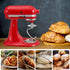Stainless Steel Dough Hook for KitchenAid 4.5-5 Quart Tilt-Head Stand Mixer, Versatile, Spiral Design, Corrosion Resistant...