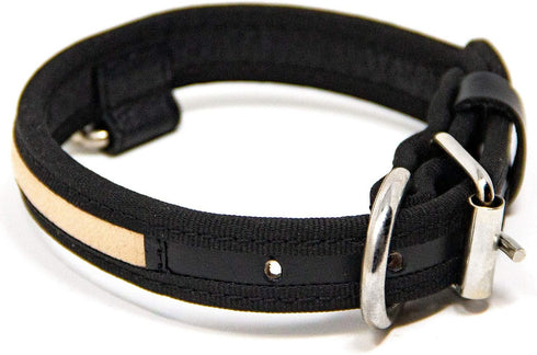 Premium Leather Dog Collar - Best Full Grain Heavy Duty Genuine Leather Collar (Tan, Small)...