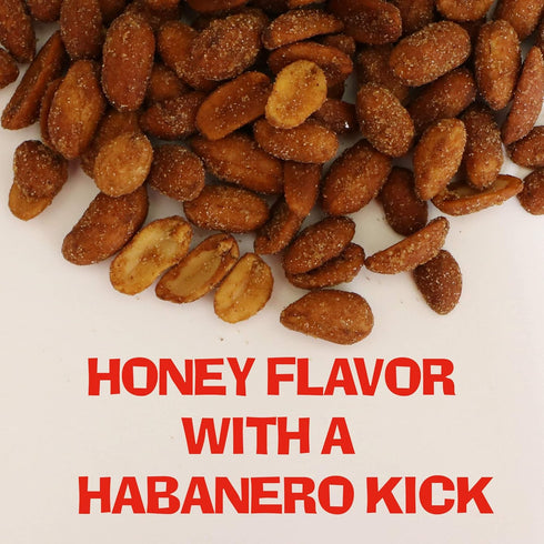 ASS KICKIN’ Habanero Honey Spicy Hot Peanuts – 12oz - Ultimate Spicy Gourmet Gift Peanuts - Try if you dare!...