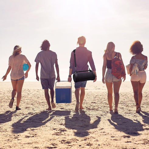 TXEsign Travel Carrying Strap Case Compatible with Sony SRS-XG500 X-Series Wireless Portable Bluetooth Boombox, Two Sides Mesh Covers Case Protect...