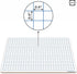SCRIBBLEDO Dry Erase Grid Whiteboard 9" x 12" Double Sided Graph White board with Grid Lines for Kids and Students Portable Dry Erase Lapboards fo...