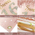 Sweet 16th Birthday Banner Backdrop Decorations for Girls, Rose Gold 16 Birthday Party Sign Supplies, Pink 16 Years Old Birthday Poster Background...