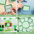 9 Pieces St. Patrick's Day Plaid Sticky Notes Green St. Patrick's Day Plaid Note Pads Self-Adhesive Irish Memo Notes for School Office Home Suppli...