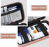 Diabetic Supplies Hard Case Diabetic Supply Organizer Bag Carrying Case for Diabetes Testing Kit Blood Glucose Monitor with Blood Sugar Glucometer...
