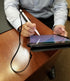 Black Silicone Scratchproof 20.75in Tether for Digital Electronic Styluses (Diameter Range: 0.27-0.37in) - Secure Stylus to Tablet Case - Tablet P...