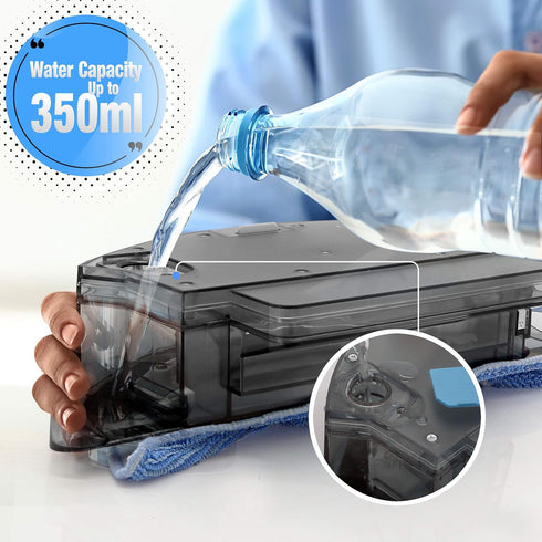 PURE CLEAN Robot Vacuum Wet Mop Accessory Kit - for Pyle PUCRC455 Digital Smart Robot Cleaning Vacuum - PRTPUCRC4558...