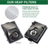 EZ SPARES HEPA Filters Compitable with Rainbow E2 HEPA Style Fits E2-Series,for Part R12179 & R12647B Attachment,Washable and Reusable(2pcs)...