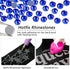Beadsland Hotfix Rhinestones, 2880pcs Flatback Crystal Rhinestones for Crafts Clothes DIY Decorations, Sapphire, SS10, 2.7-2.9mm...