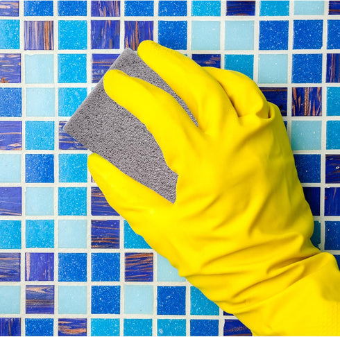 Pumice Stone for Pool Tile Cleaning - Pool Pumice Stone for Cleaning Tiles Tile Cleaning Pumice Stone for Pool and Spa Tile, Grout and Concrete Cl...