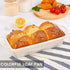 1 Pack Silicone Bread Loaf Pan with Metal Reinforced Frame, 9.5 x 5 in Non-stick Silicone Loaf Pan for Baking, Durable Silicone Bread Pan for Oven...