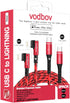 Apple 10ft 6ft Lightning to USB C Cable 2pack Fast Charging Cord Mfi (Red)...