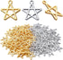 BronaGrand 100pcs Star Pentagram Charms Pendant Alloy Pentacle Charm Celestial Charms for DIY Bracelets Necklace Jewelry Making Craft Supplies...