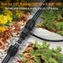 12 Pcs 1/2 inch to 1/4 inch Drip Irrigation Tubing Fittings, 1/2 Inch Drip Tubing (1/2" ID x 0.65" OD) to 1/4 Inch Irrigation Tubing Locked Barbed...