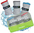 4Monster Microfiber Gym Towel & Wet Towel Bag Travel Set,Quick Dry Camping Towel Lightwight Travel Towel,Ultra Soft Absorbent Workout Towel Gear f...