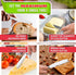2Pcs Butter Knife Spreader Long - Butter Spreader Knife Stainless Steel Butter Knife for Cold Butter Kitchen Accessories - 3 In 1 Butter Knife Ser...