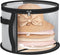 AOODA Oversized Clear Hat Storage Bag for Women, Holds up to 7 Caps Cowboy Hat Organizer for Closet, Wide Brims Hat Case with Carrying Handles (Gr...