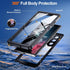 Hualele Designed for Samsung Galaxy S22 Ultra Case, Waterproof Built-in Screen Protector Full Protection Heavy Duty Shockproof Anti-Scratched Rugg...