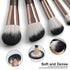 Makeup Brushes 10 Pcs Makeup Brush Set Professional Premium Synthetic Foundation Brush Blending Face Powder Eye Shadows Blush Make up Brushes with...