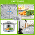 Vegetable Steamer Basket, Premium Stainless Steel Veggie Steamer Basket - Folding Expandable Steamers to Fits Various Size Pot (Extra Large (6.5" ...