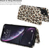LETO for iPhone 12 Pro Case,iPhone 12 Case,Flip Folio Leather Wallet Cover with Fashion Flower Designs for Girls Women,Built-in Card Slots Kicksta...