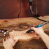 Flexible shaft Rotary Tool Attachment, Keyless Chuck 1/32” (0.8mm) to 1/8” (3.2mm),36” Long Cable, Flexible Flex Shaft with DIY for Engraving Tool...