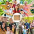 25 Sets Family Reunion Favor Family Appreciation Bamboo Pen Gift Inspirational Ballpoint Pen with Remembering Our Roots Greeting Card Family Reuni...