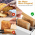 4 Pieces Toaster Tongs, 7 Inch Bamboo Tongs Anti-Slip Wooden Cooking Tongs Small Kitchen Tongs for Serving Food Toaster Fruits Bread Pickles Barbe...