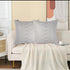 Gold Sofa Throw Pillow Cover 1pc 20X20inch Ecru White Textural Linen Look Metallic Print Rhombus Wavy Christmas Geometric Decorative Pillowcase Co...