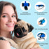 Dog Leash - Retractable Leash for Pets, Puppies, Small and Medium Breeds. Tangle Free 16FT Extendable Leash for Dogs with Removable Poop Bag Dispe...