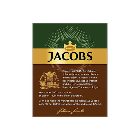 Jacobs Type Espresso Instant Ground Coffee, 25 Portions (Pack of 4)...