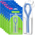 Floss Threaders for Braces, Bridges, and Implants 300 Count (Pack of 6)...