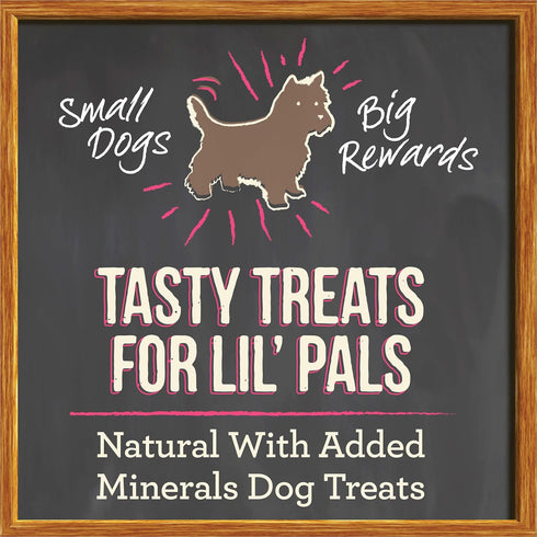 Merrick Lil’ Plates Grain Free Small Dog Treats, Natural Training Treats For Small Dogs, Small Salmon Recipe - 5 oz. Pouch...