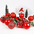 Lulu Home Christmas Ball Ornaments, 20 Ct 3.15" Pre-Strung Hanging Ornament Decorations, Xmas Shatterproof Plastic Balls for Holiday Party Wreath ...