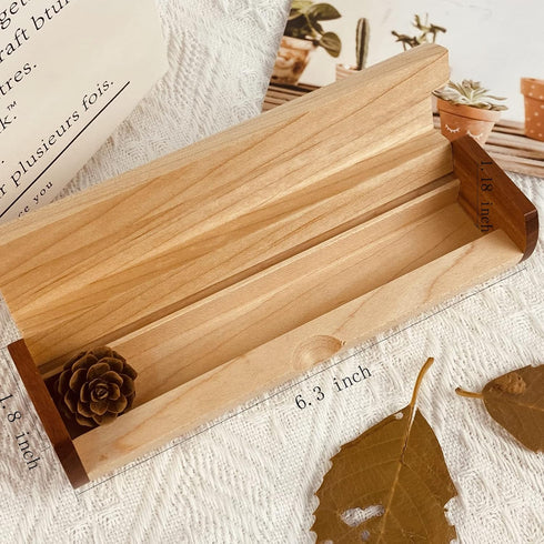 Maple Wood Box Gifts For Mom From Daughter,Wooden Gift Box Wedding Gifts For Couples Unique 2023,Wood Pen Box/ Necklace Box/Jewelry Gift Box/Brace...