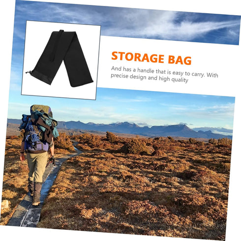 Hiking Pole Bag 2pcs Storage Tote Climbing Stick Bag Hiking Accessories Hiking Pole Holders Storage Bag Carrying Bag Hiking Poles Holder Trekking ...