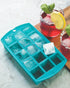 Tulz Mini Ice Block Tray, Silicone, Teal...