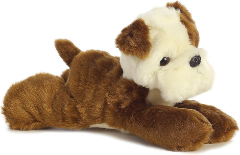 Aurora® Adorable Mini Flopsie™ Semper Fi Stuffed Animal - Playful Ease - Timeless Companions - Brown 8 Inches...