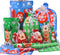 Christmas Gift Bags Assorted Sizes, 22pcs Drawstrings Christmas Bags For Gifts, Presents Wrapping Bags Favor Goody Bags Reusable Plastic Xmas Holi...