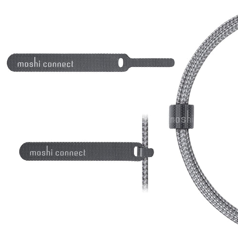Moshi Integra USB-A to Lightning Cable 4 ft/1.2m, iPhone Charger, MFi-Certified, Ballistic NylonBraiding, Compatible with iPhone 12, AirPods Pro, ...