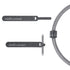 Moshi Integra USB-A to Lightning Cable 4 ft/1.2m, iPhone Charger, MFi-Certified, Ballistic NylonBraiding, Compatible with iPhone 12, AirPods Pro, ...