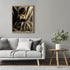 Posterizer 1 pcs-elegant woman in a white gown reading a book 2-Abstract & Modern Art Gift for Art Lovers Living Room Bedroom Decor- unframed wall...