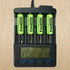 Henreepow Rechargeable AA Batteries, Ni-MH Double A Solar Batteries High Capacity 1.2V Pre-Charged for Outdoor Solar Lights, String Lights?Pathway...