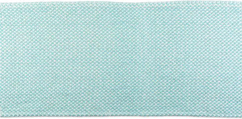 DII Woven Basics Collection 100% Cotton Knit Table Runner, 15x72, Aqua...