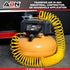 ABN Recoil Hose, 1/4in x 50ft – Portable Polyurethane Coil Hose for Air Compressor, Nailer, Sprayer, Staple Gun...
